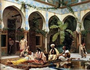 unknow artist Arab or Arabic people and life. Orientalism oil paintings 07 oil painting image